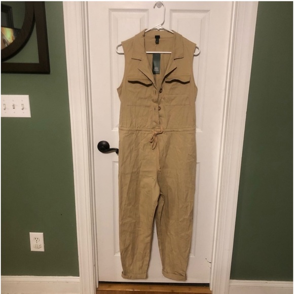 Wild Fable Khaki Jumpsuit - Picture 8 of 16
